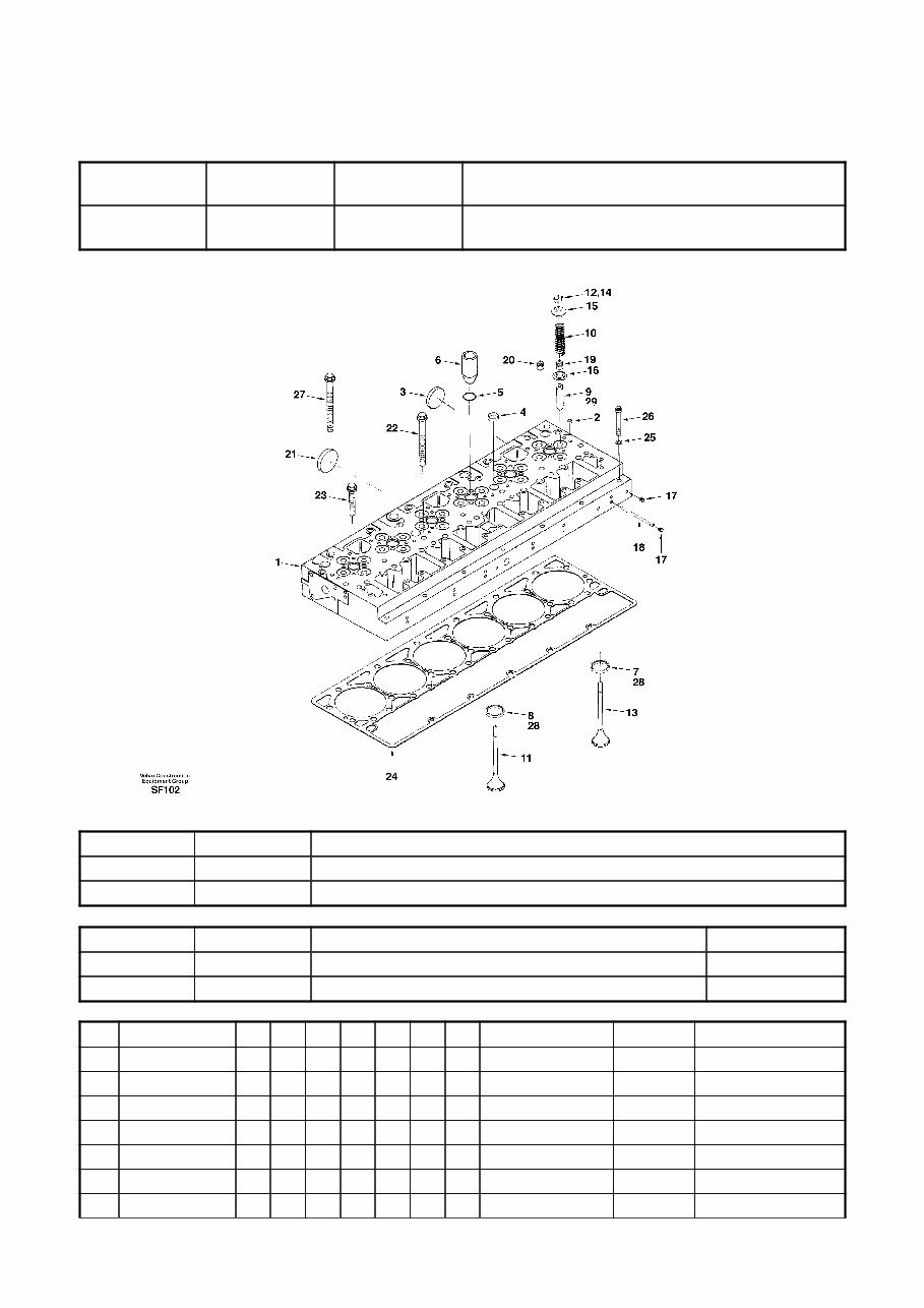 Volvo EC460, EC460LC Excavator Service Parts Catalogue Manual INSTANT SN: 3001 and up preview img 3