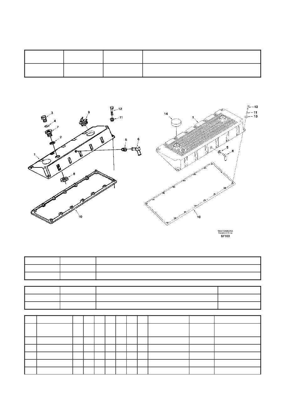 Volvo EC460, EC460LC Excavator Service Parts Catalogue Manual INSTANT SN: 3001 and up preview img 5