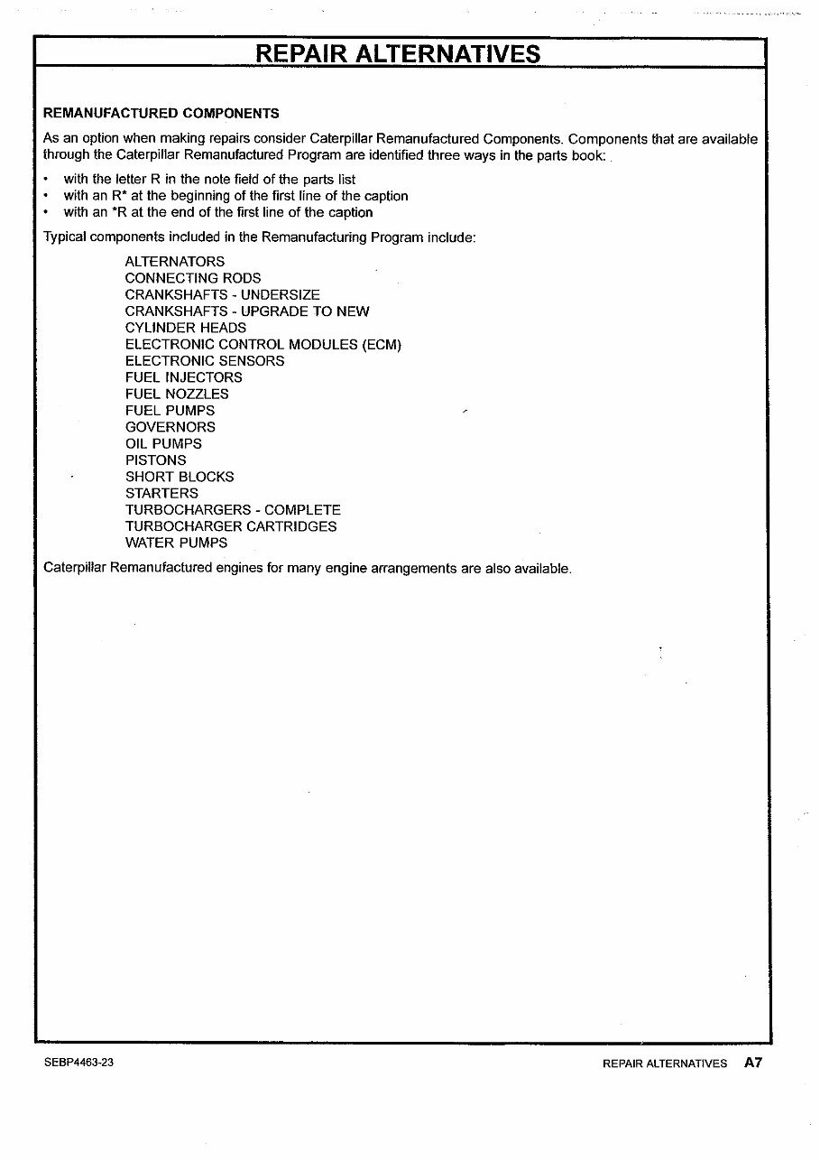 Cat 305C CR parts manual preview img 10