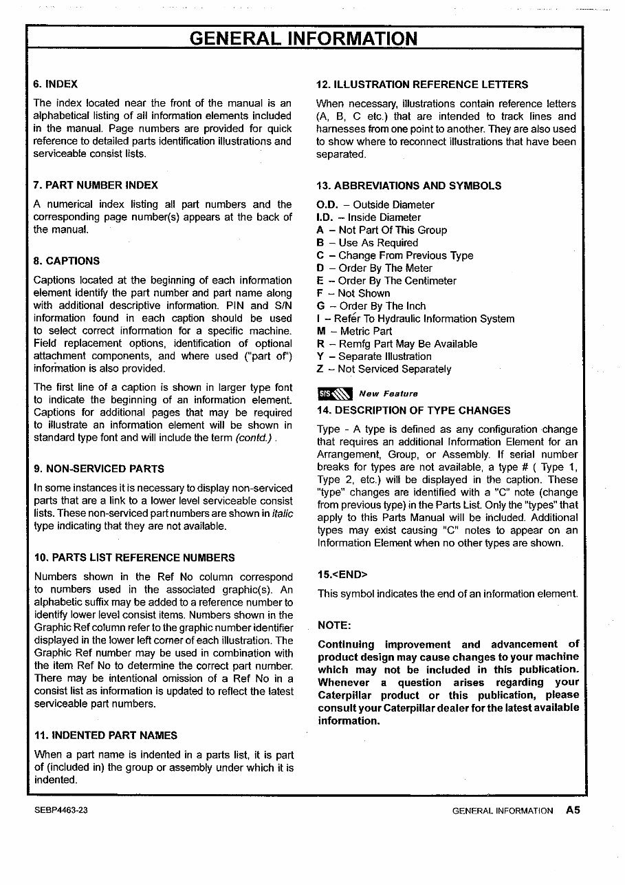 Cat 305C CR parts manual preview img 8