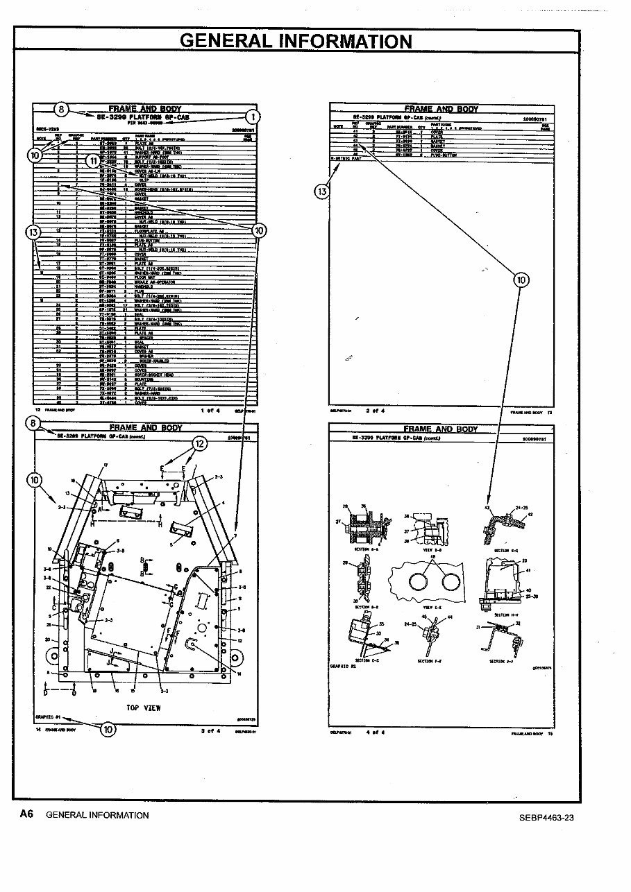 Cat 305C CR parts manual preview img 9