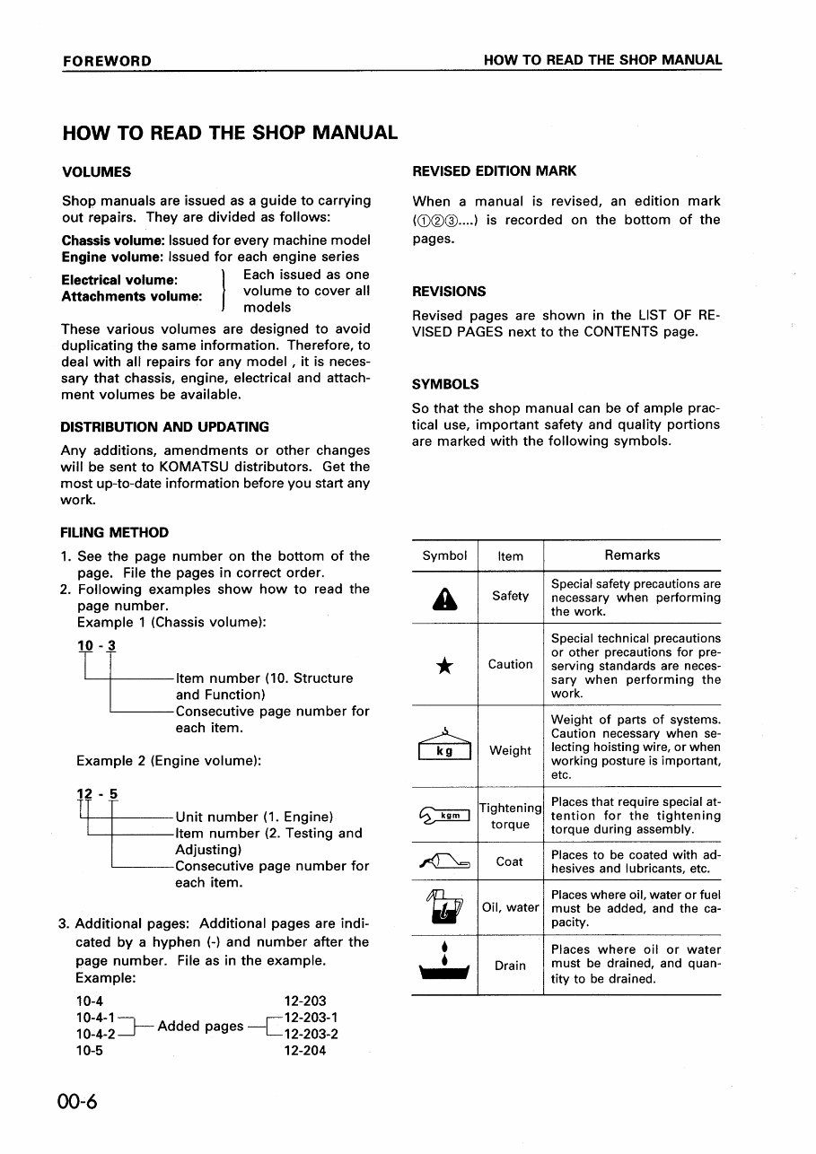 KOMATSU GD610, GD620, GD660, GD670 Series MOTOR GRADER Service Repair Manual preview img 10