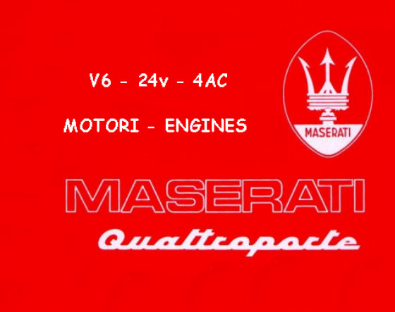 1994-2001 Maserati Quattroporte IV (Biturbo) (V6-24v-4AC 2000-2800) Engine Service & Repair Manual preview img 1