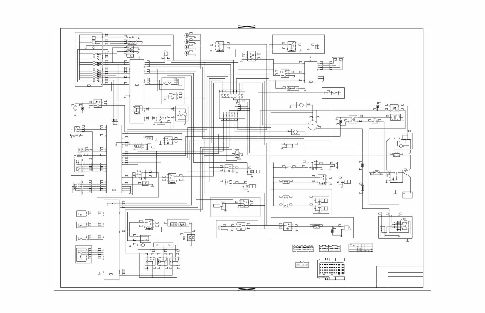 Daewoo Doosan Excavator DX Series Electrical Hydraulic Schematic Manual -COLLECTION preview img 10