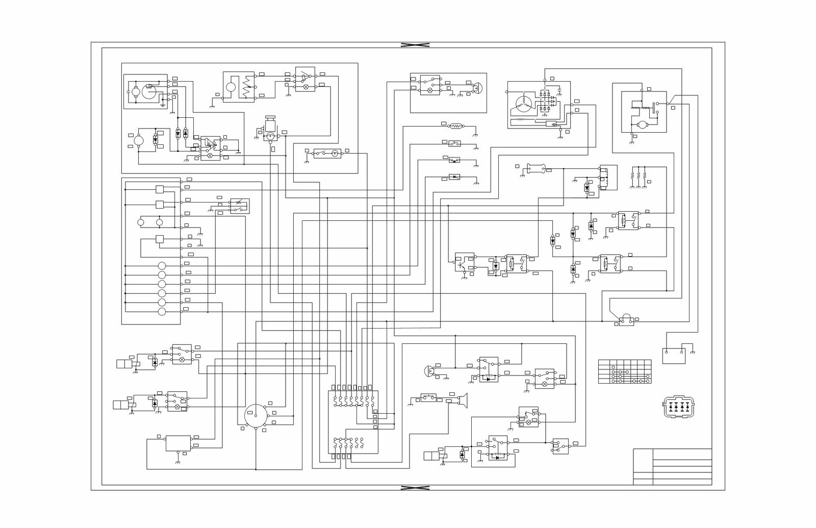 Daewoo Doosan Excavator DX Series Electrical Hydraulic Schematic Manual -COLLECTION preview img 4