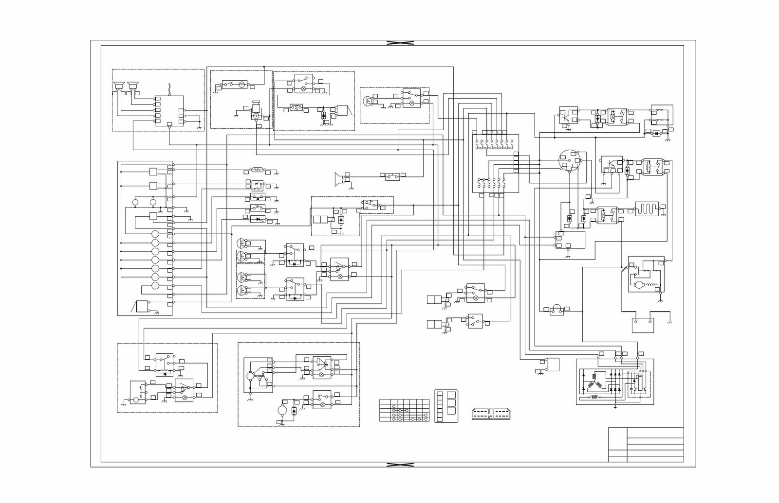 Daewoo Doosan Excavator DX Series Electrical Hydraulic Schematic Manual -COLLECTION preview img 5