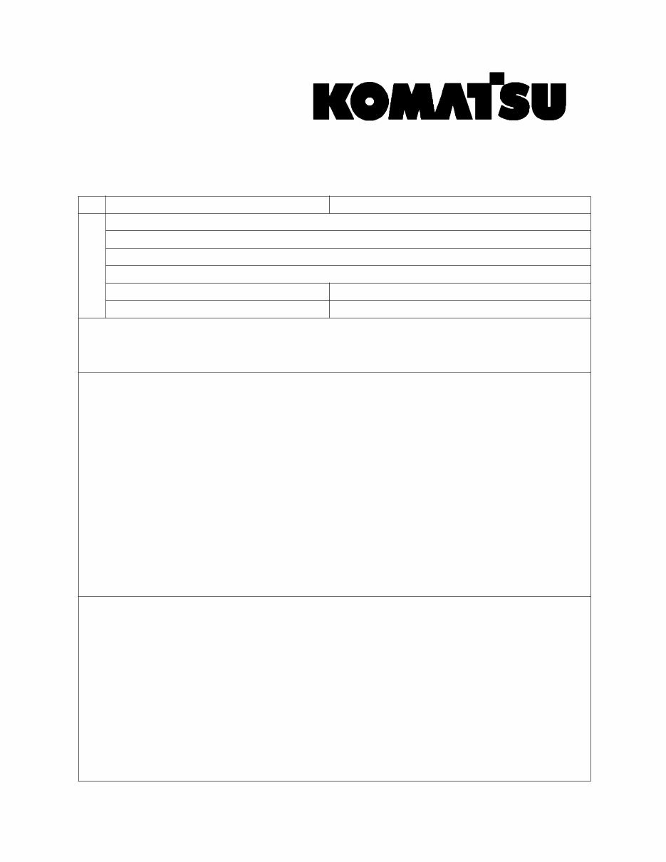 KOMATSU BX 50 Forklift Parts Manual preview img 3