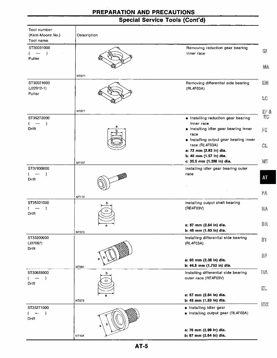 1994 Nissan Sentra Service & Repair Manual preview img 5