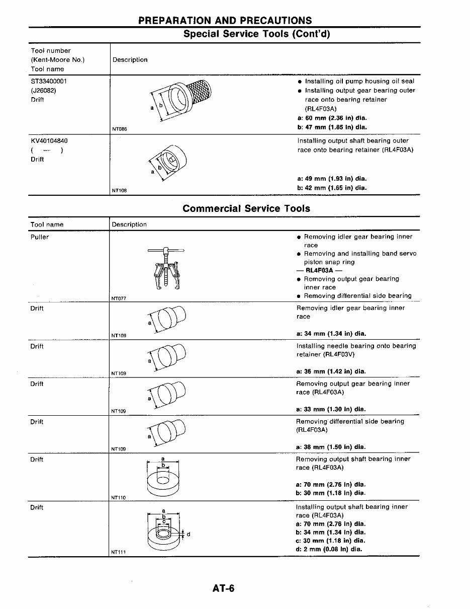 1994 Nissan Sentra Service & Repair Manual preview img 6