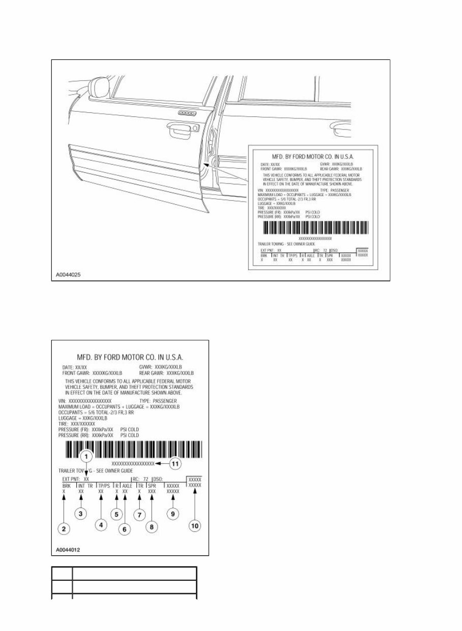 2005 FORD CROWN VICTORIA Workshop Service Repair Manual preview img 5