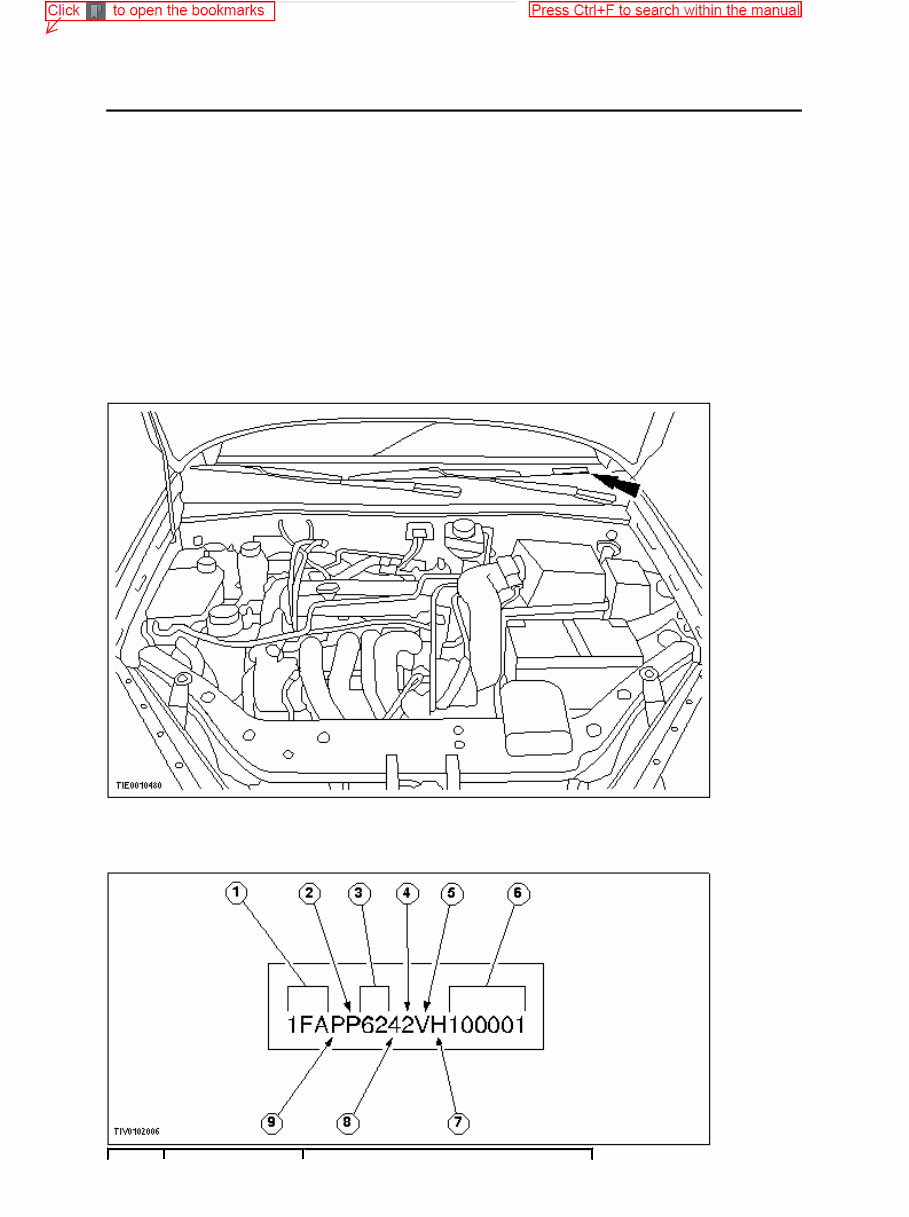 2001 FORD FOCUS Workshop OEM Service diy Repair Manual preview img 1
