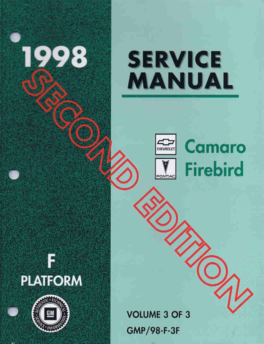 1997-2002 Chevrolet Camaro Service & Repair Manual preview img 1