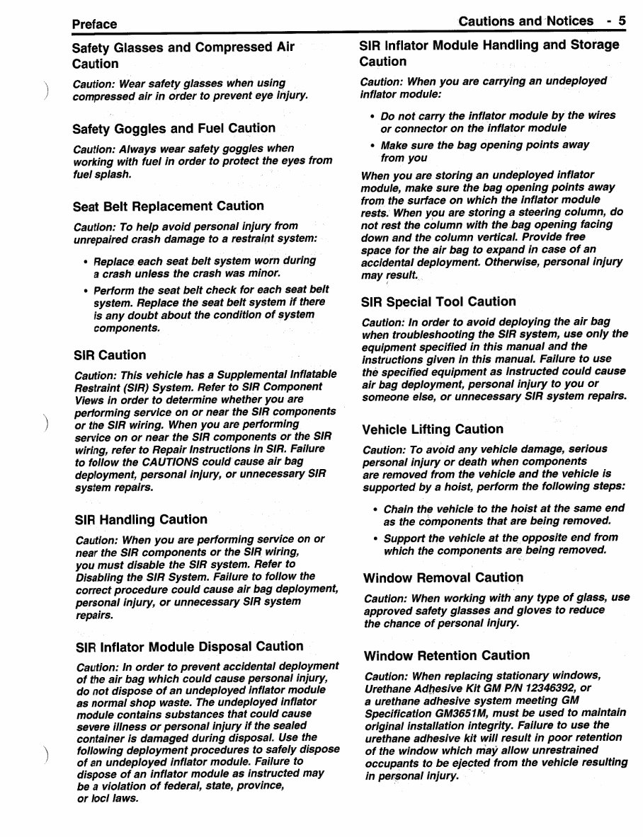 1997-2002 Chevrolet Camaro Service & Repair Manual preview img 9