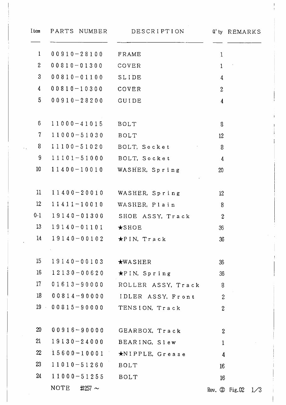 Takeuchi TB800 Compact Excavator Parts Manual INSTANT preview img 10
