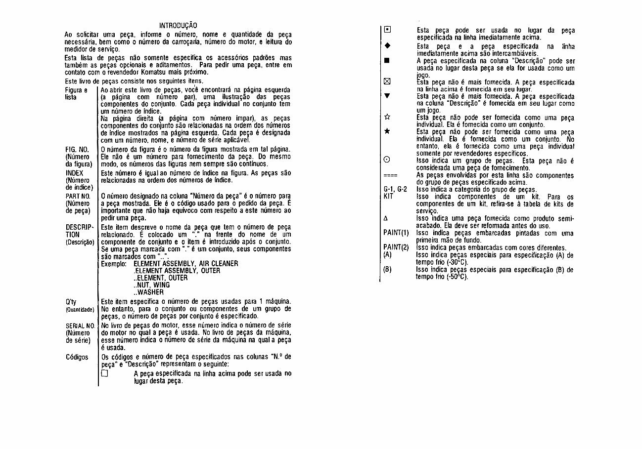 Komatsu PC200-6B PC200LC-6B Hydraulic Excavator Parts Book preview img 2