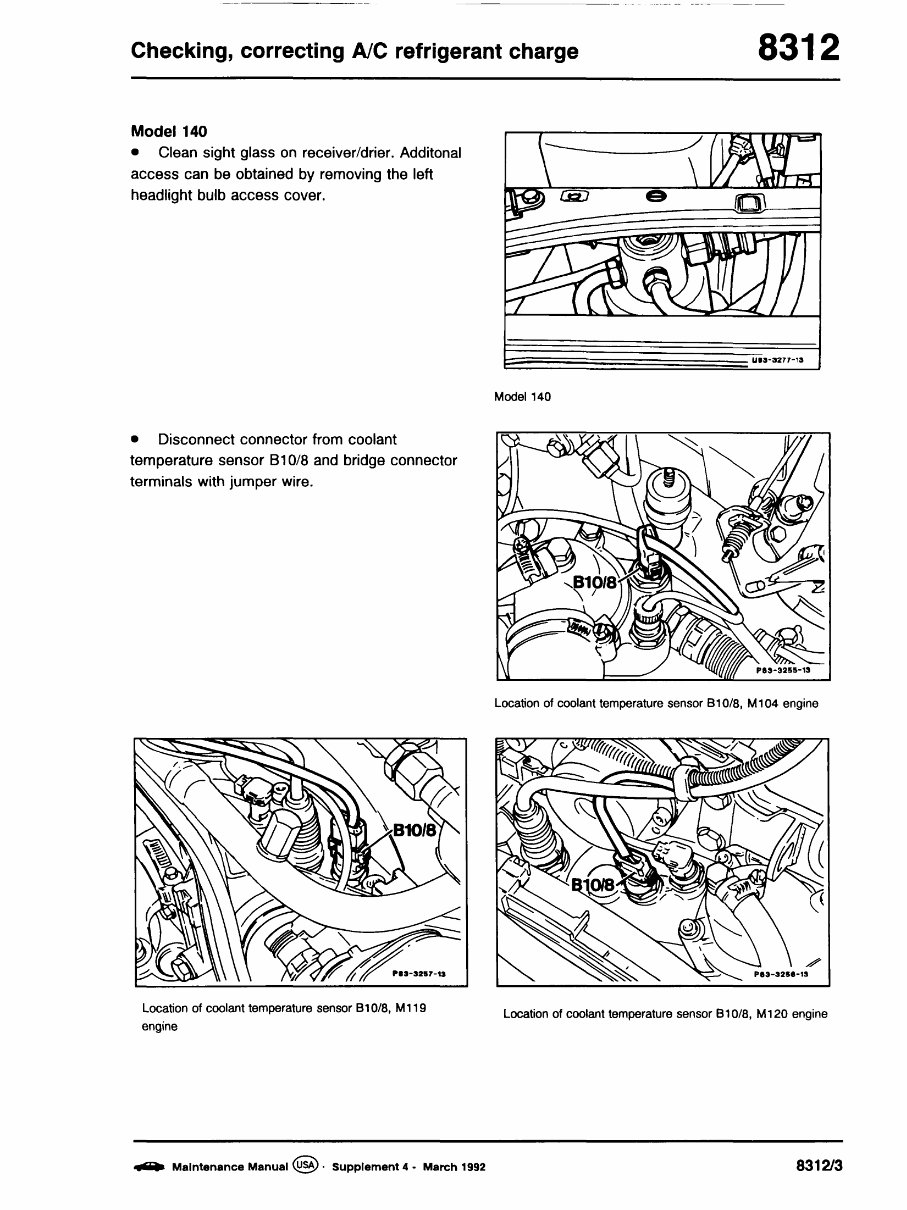 Mercedes W107 Workshop Repair And Service Manual preview img 3