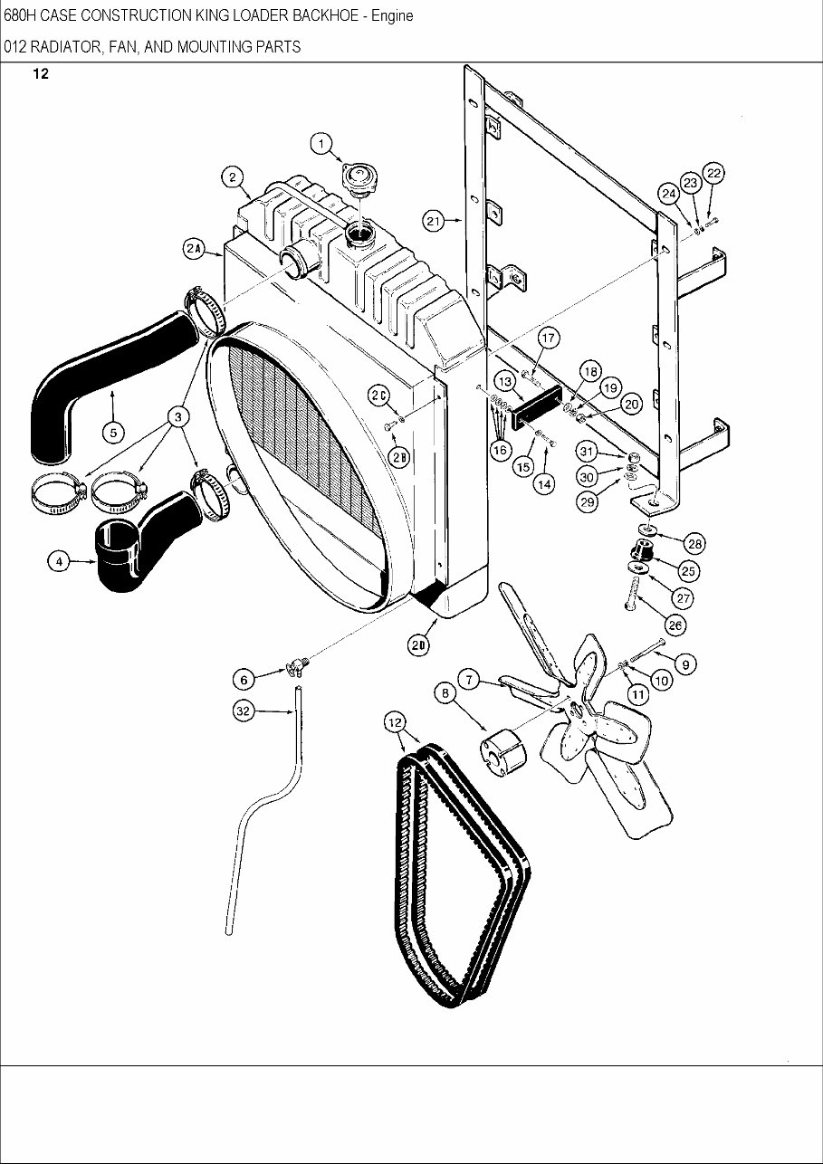 CASE 680H CK BACKHOE Loader Parts Catalog Manual preview img 6