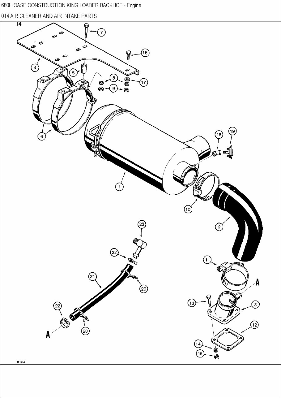 CASE 680H CK BACKHOE Loader Parts Catalog Manual preview img 9