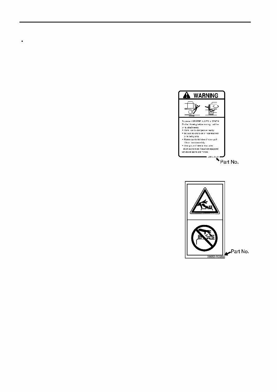 KOMATSU PC35MR-2 Hydraulic Excavator Operation & Maintenance Manual preview img 7