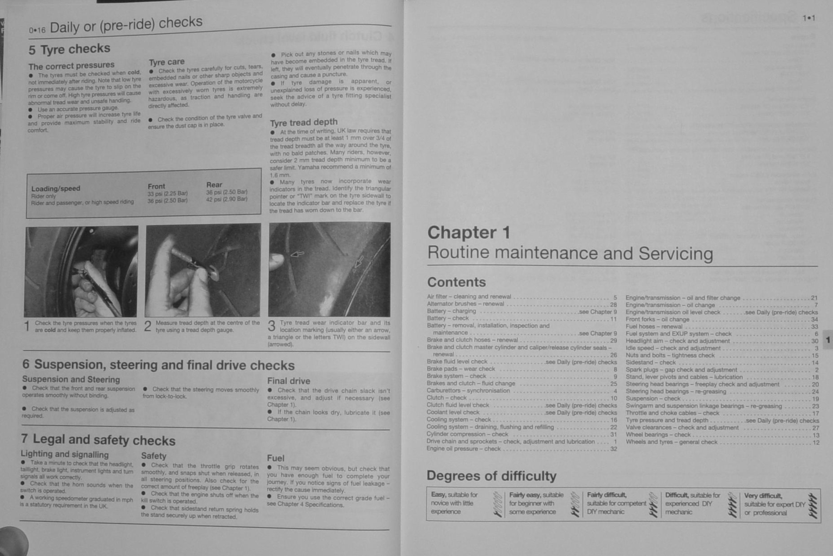 1993-2000 Yamaha YZF 750 R SP YZF 1000 R Service & Repair Manual preview img 10