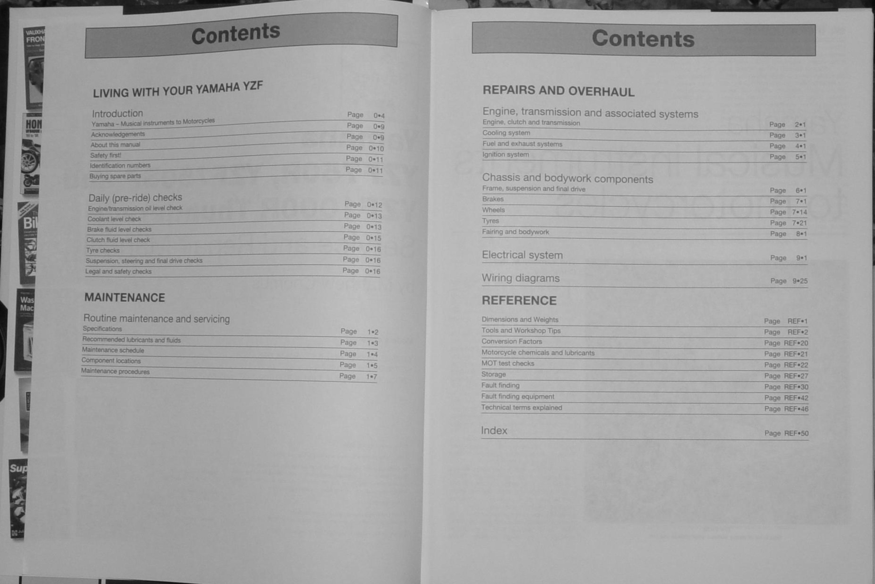 1993-2000 Yamaha YZF 750 R SP YZF 1000 R Service & Repair Manual preview img 3