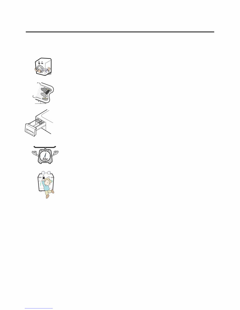 LG WM2016CW WASHING MACHINE Service Manual preview img 5