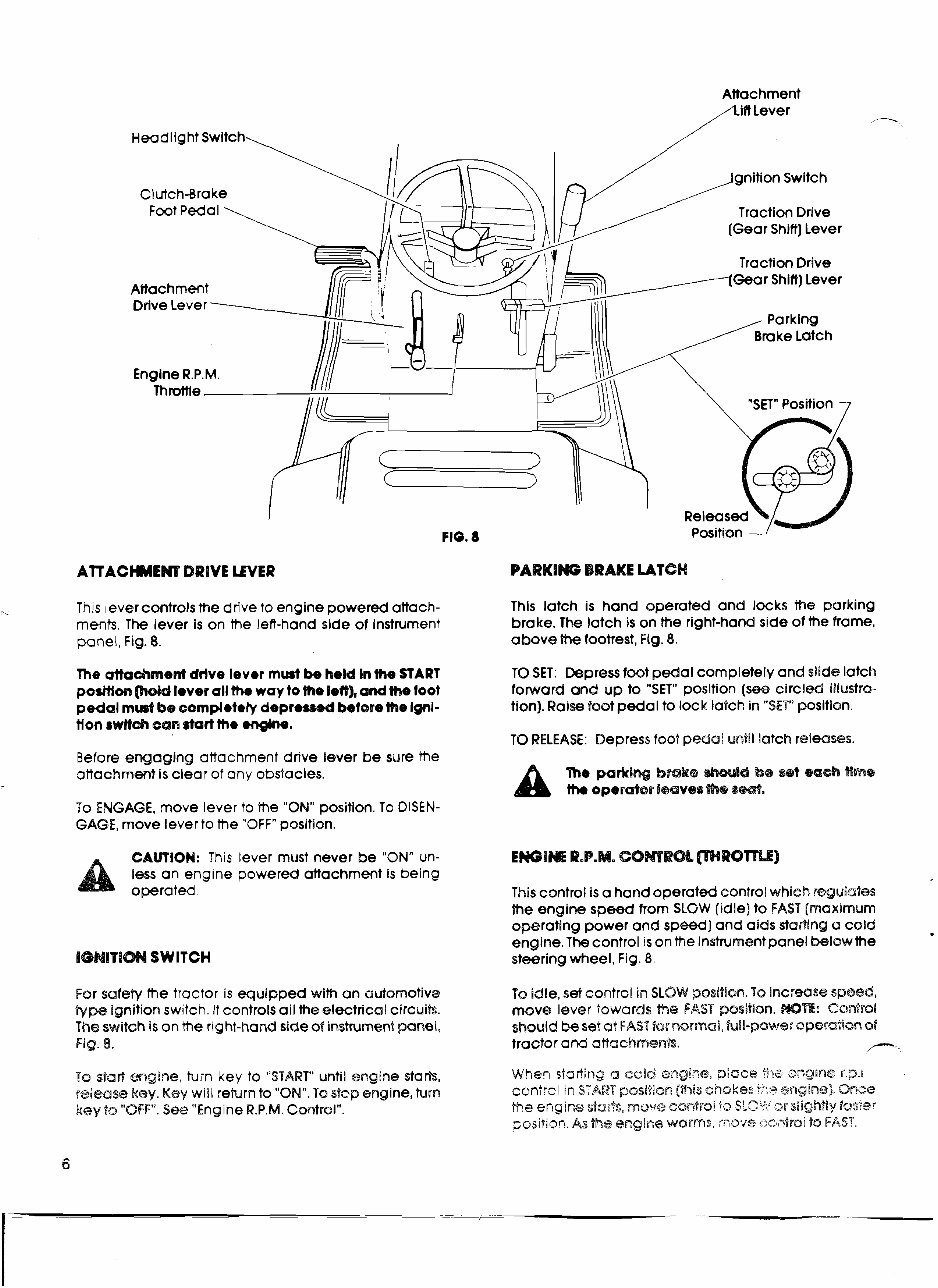 Gilson wards lawn tractor service maintenance manual preview img 6