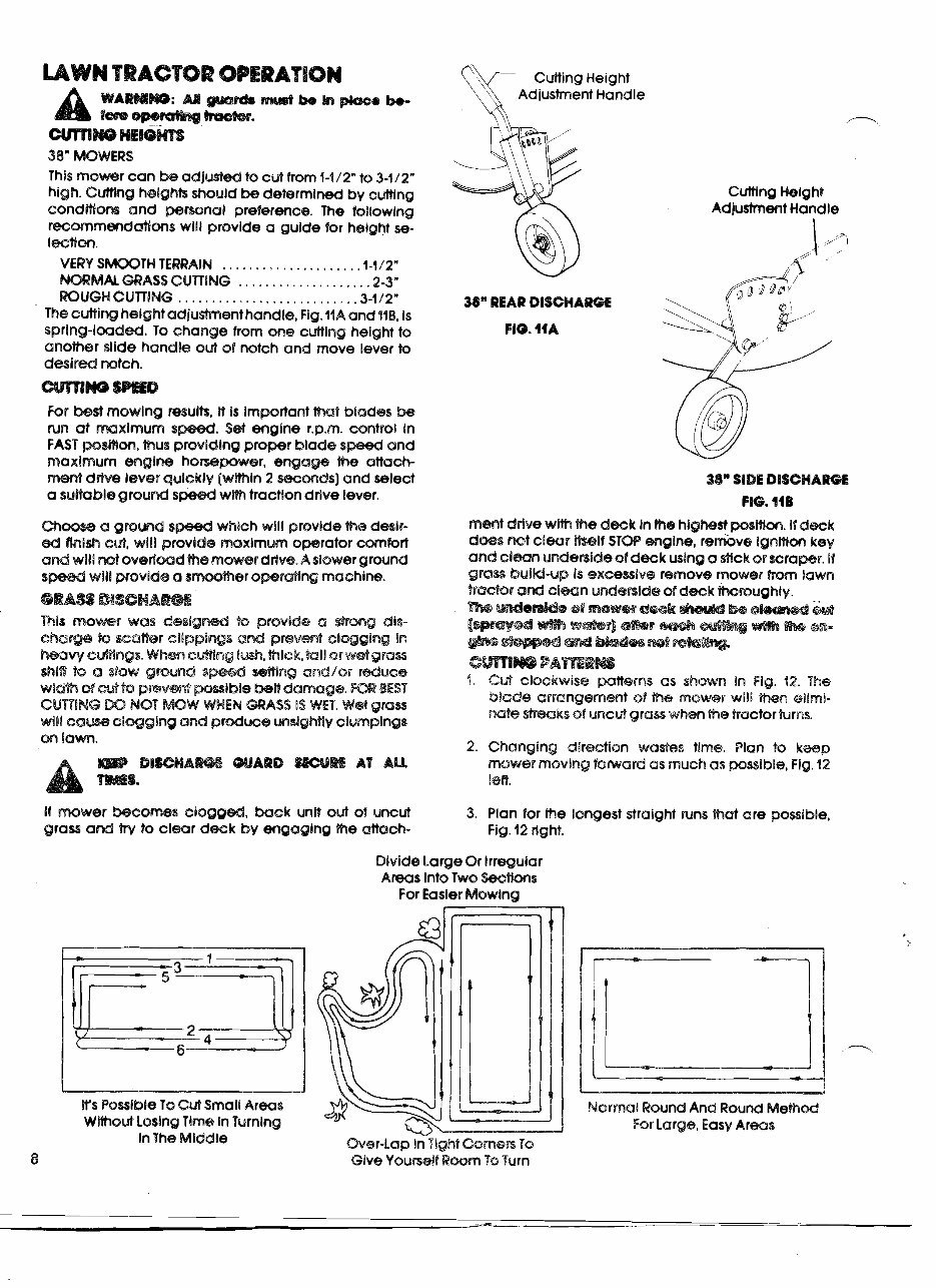 Gilson wards lawn tractor service maintenance manual preview img 8