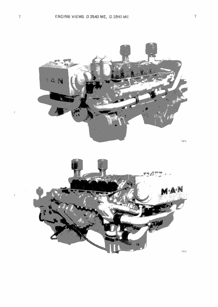 Man Industrial Diesel Engine D2530 ME/MTE, D2540 MTE/MLE, D2840 ME/LE, D2542 ME/MTE/MLE, D2842 ME/LE Series Service Repair Works preview img 7