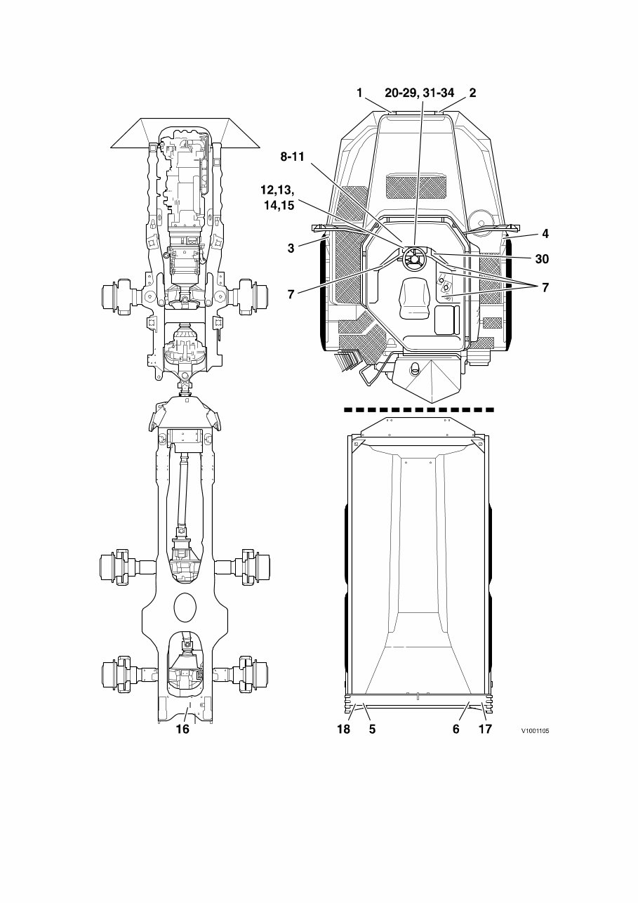 VOLVO A25D A30D A35D A40 ADT Wiring ELECTRCAL Diagram Manual preview img 10