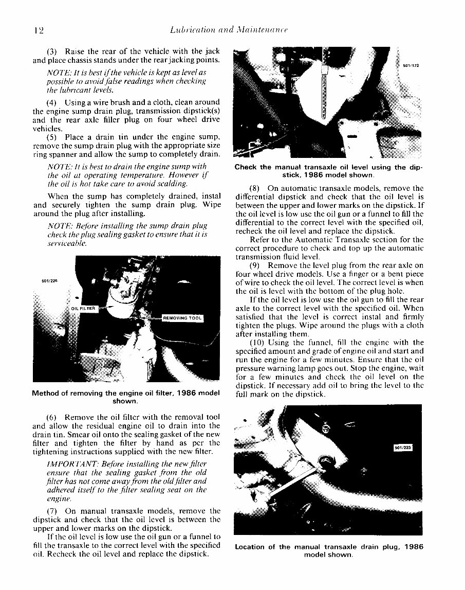 1985-1996 Subaru Brat Service & Repair Manual preview img 10