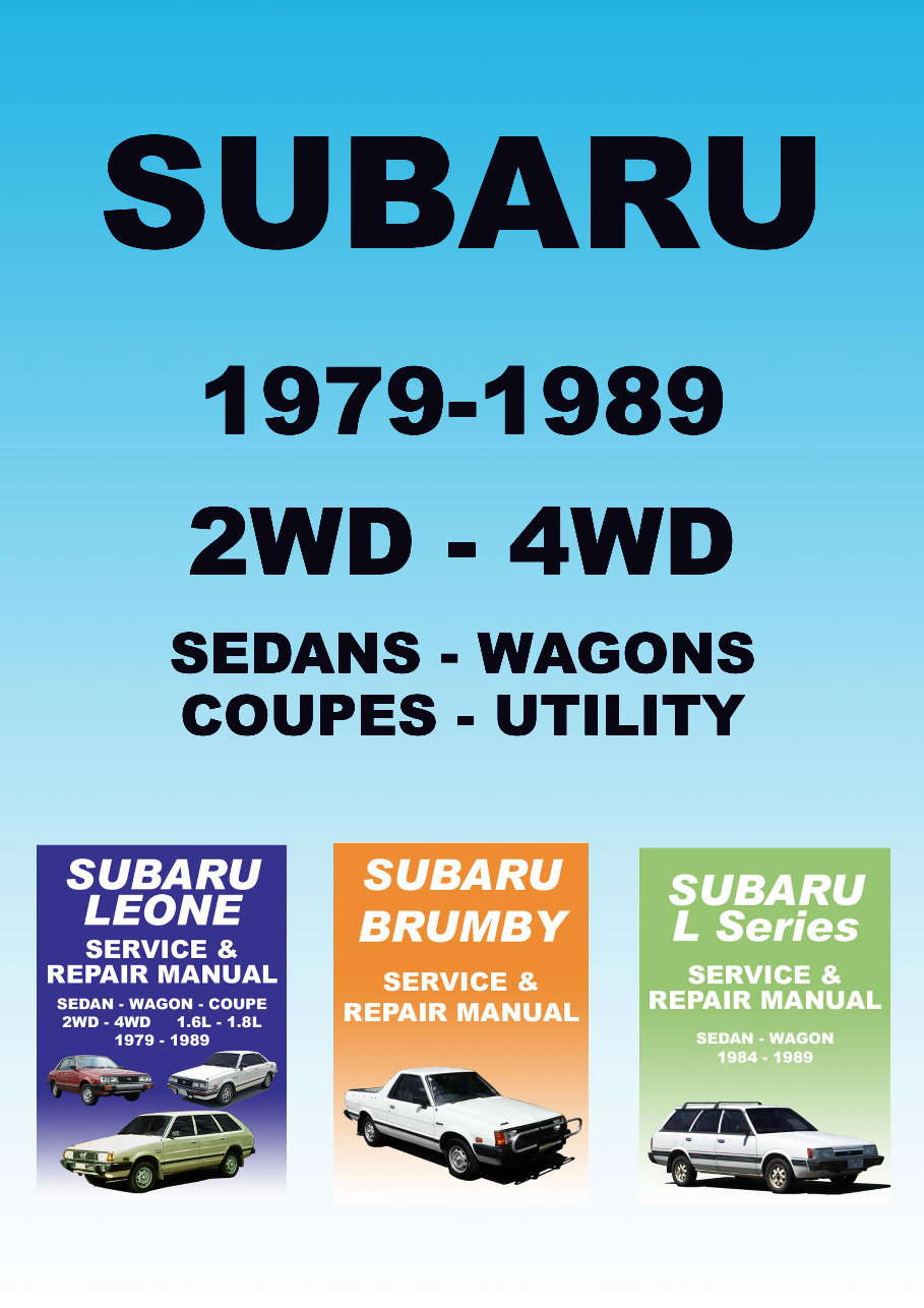 1985-1996 Subaru Brat Service & Repair Manual preview img 2