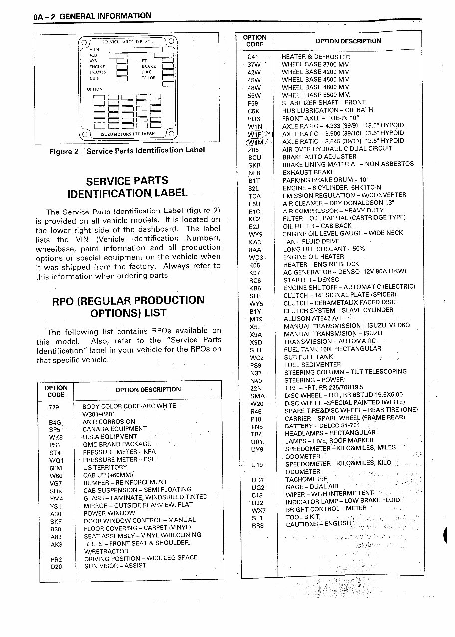 2000-2001 ISUZU FRR WT5500 (6HK1-TC Engine) Service Manual preview img 8
