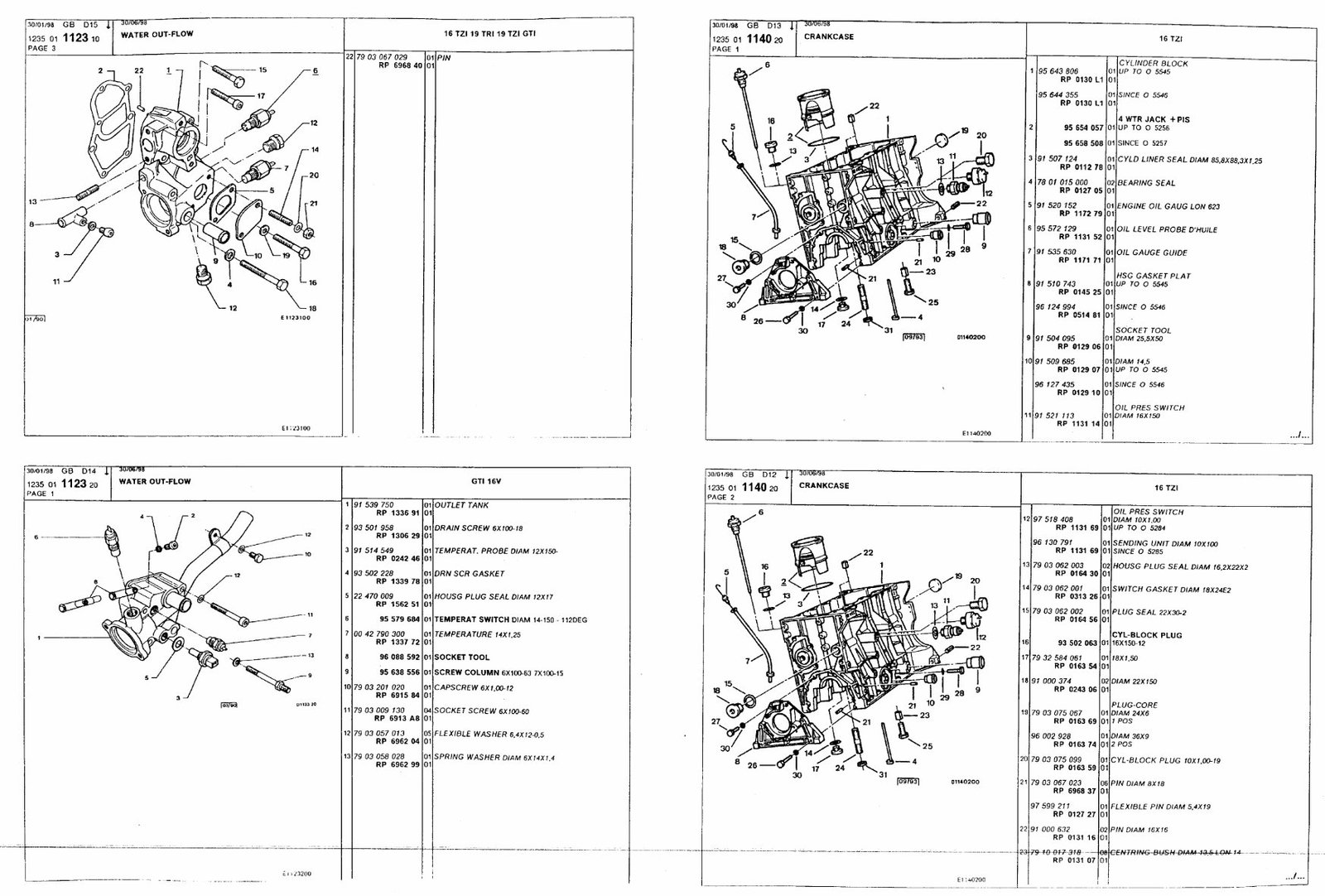 Citroen BX Parts List Manual preview img 7