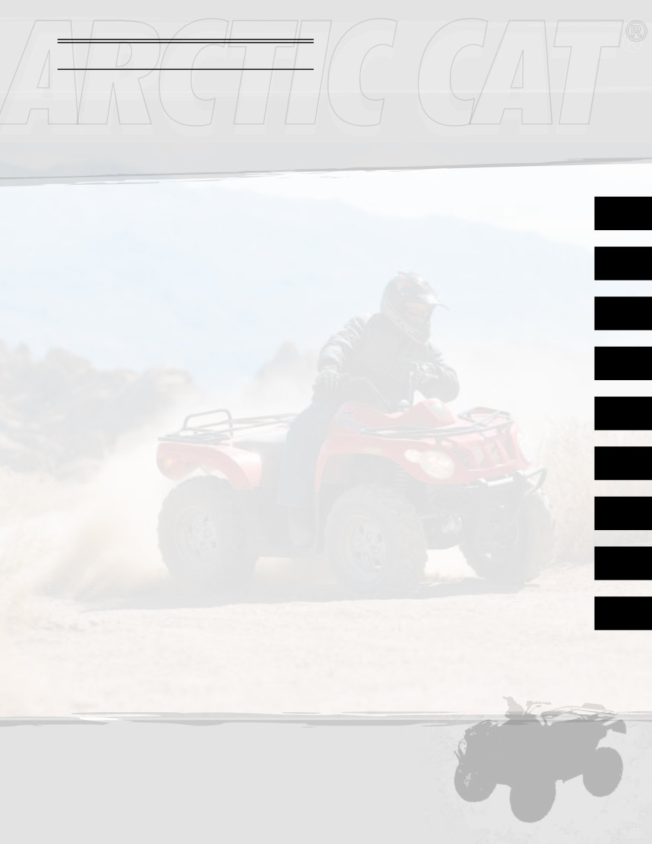 2008 Arctic Cat 366 ATV OEM Service & Repair Manual preview img 2