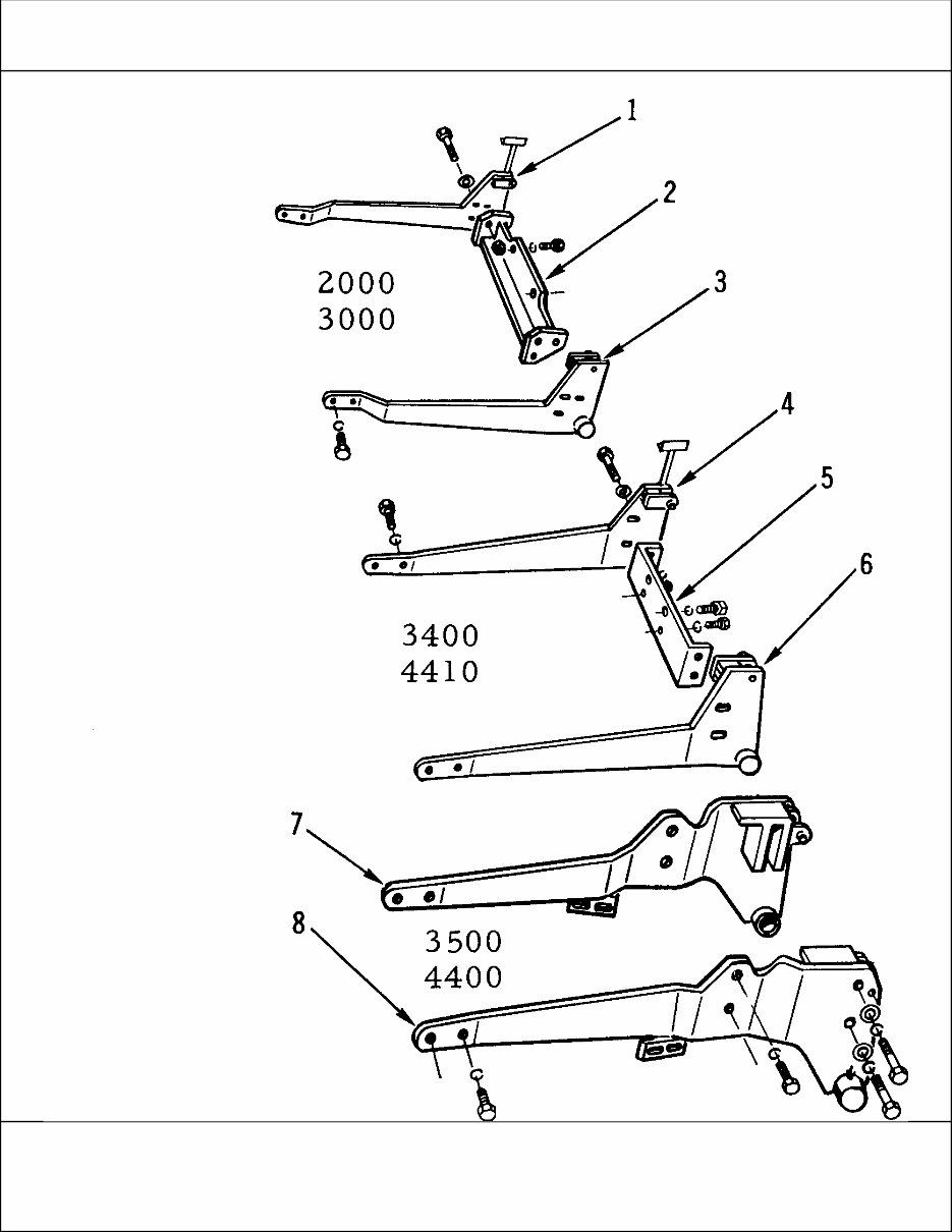FORD Tractor ATTACHMENTS ILLUSTRATED Parts LIST Manual 24 VARIOUS LOADERS BACKHOES & MORE preview img 9