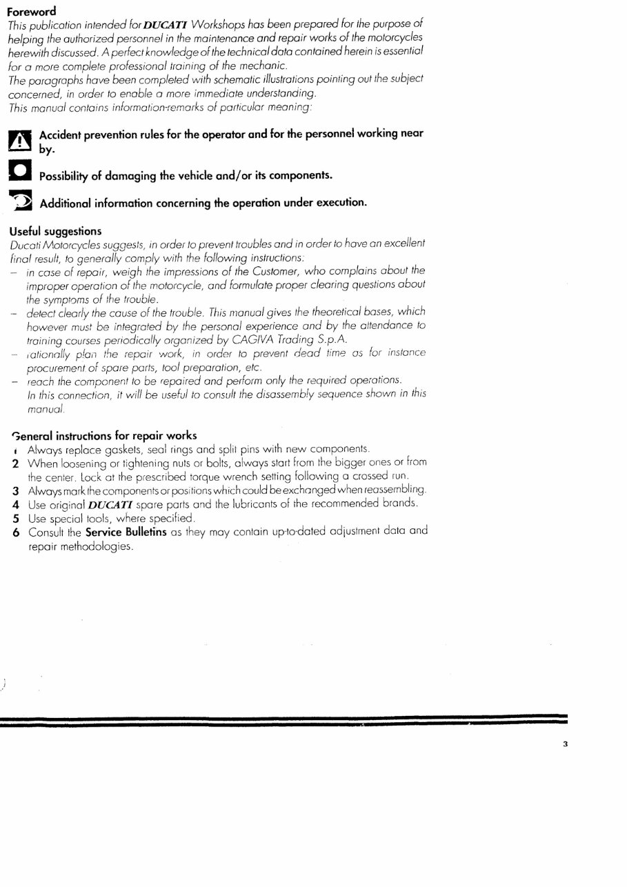 Service Manual Ducati Monster M 600 Desmodue Motorcycle preview img 5