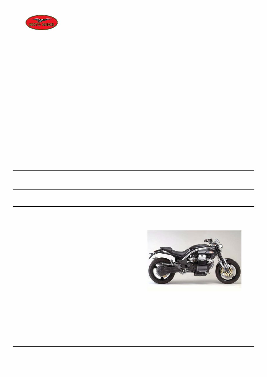 MOTO GUZZI GRISO 1100 Workshop Repair Manual 2005 ON preview img 1