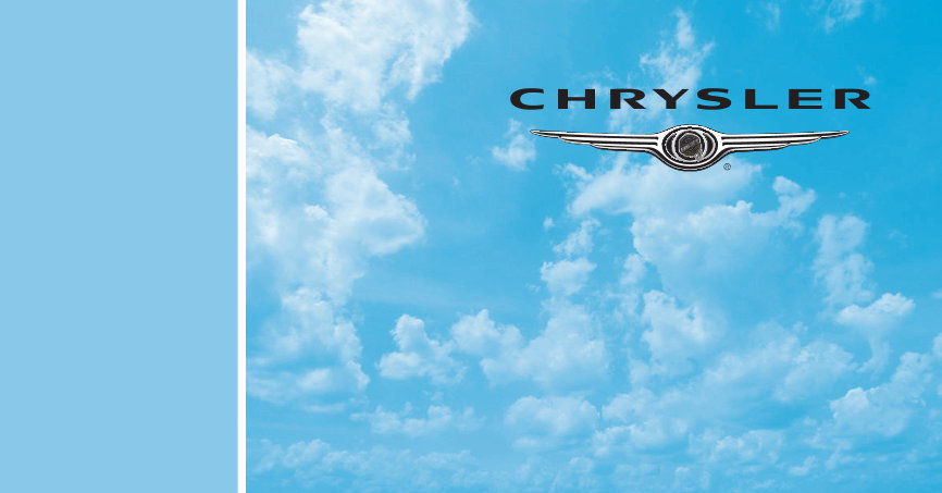 2009 Chrysler Town and Country Owners Manual preview img 1