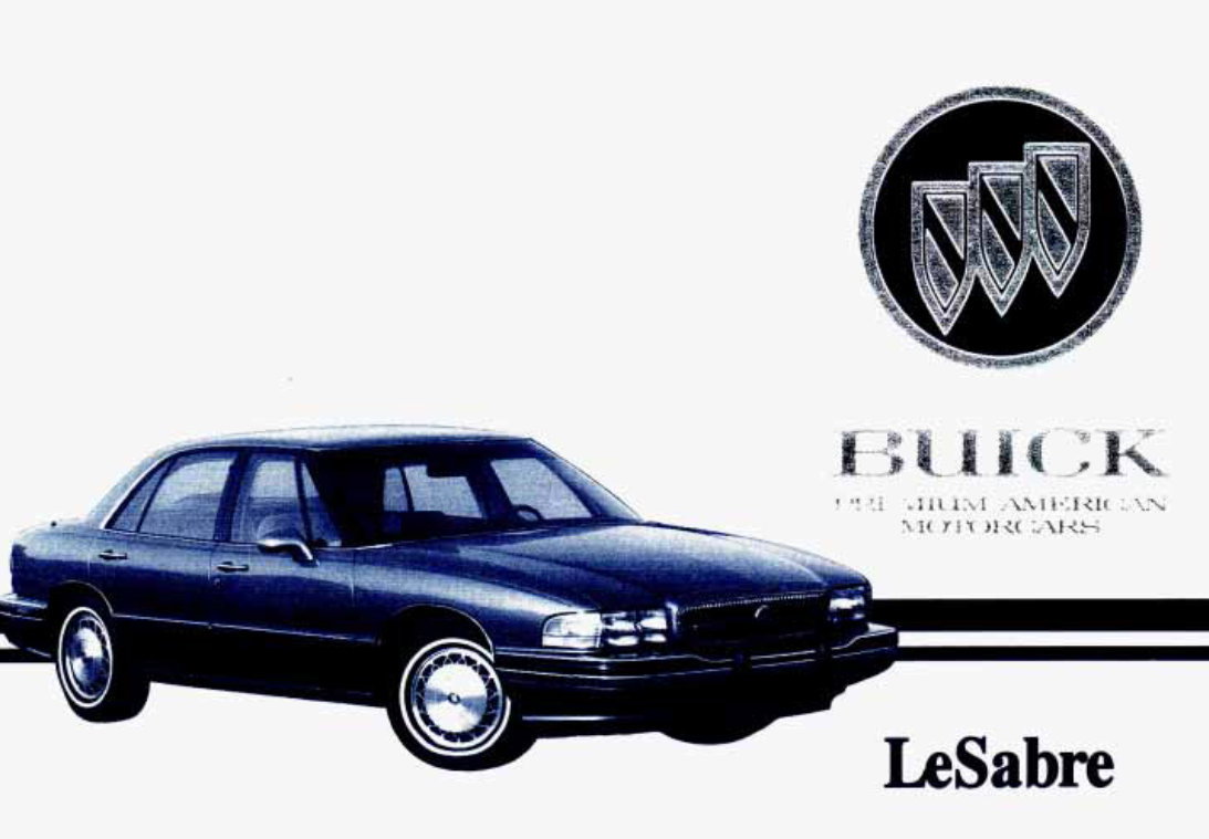 1994 BUICK LaSabre Owners Manual preview img 1