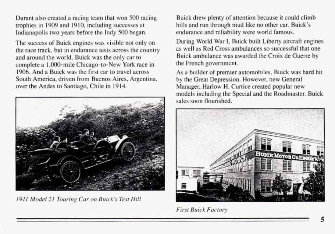 1994 BUICK LaSabre Owners Manual preview img 7