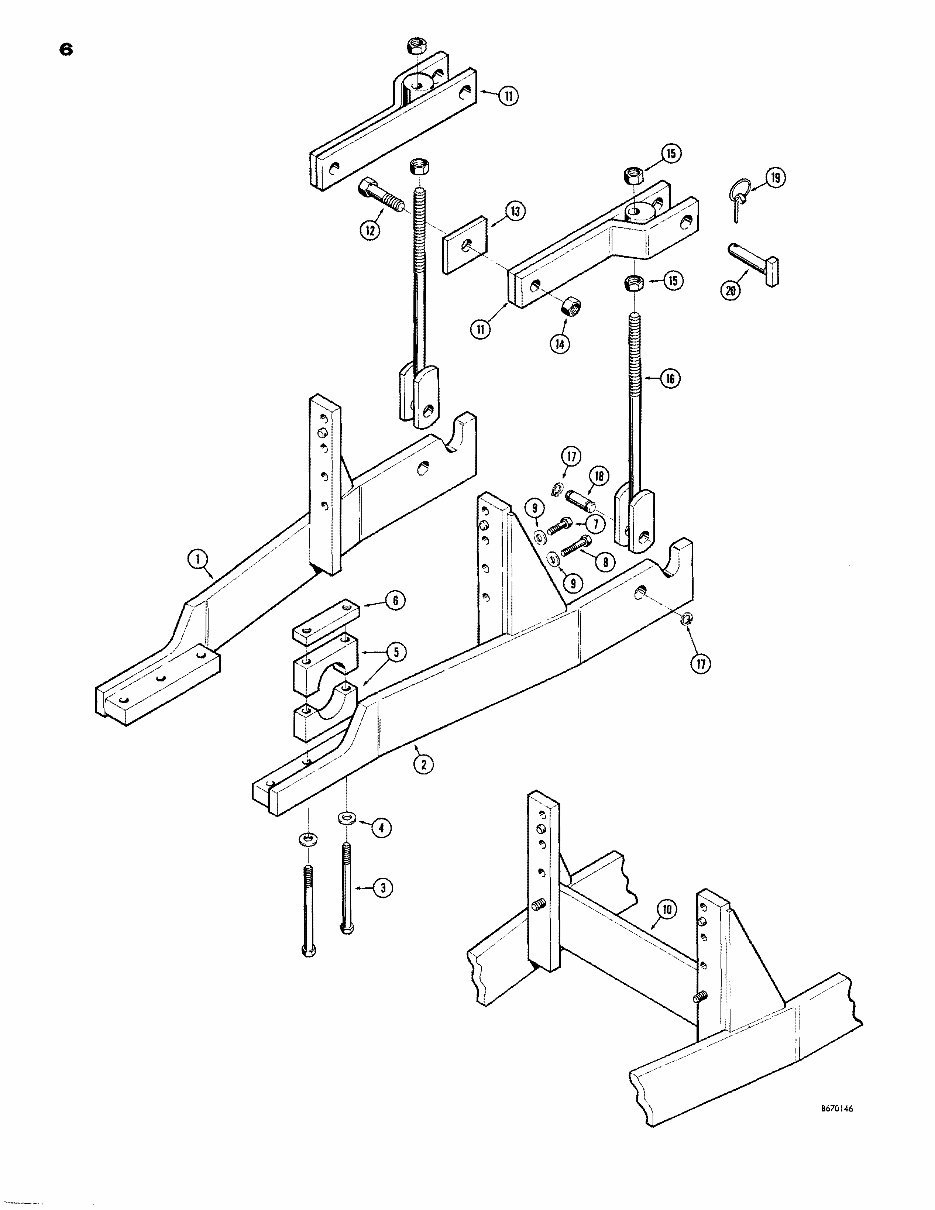 CASE 33 BACKHOE Parts Manual preview img 10