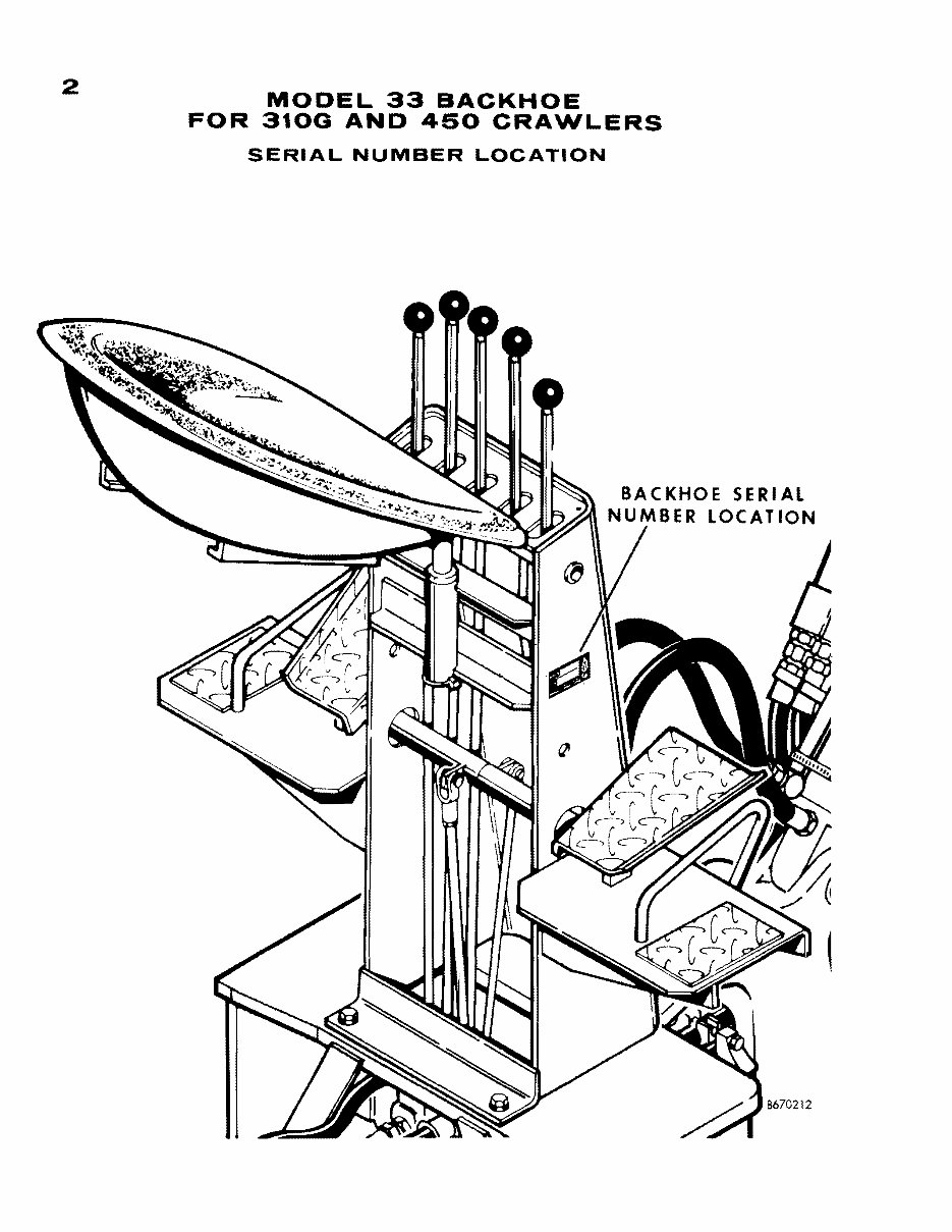 CASE 33 BACKHOE Parts Manual preview img 4