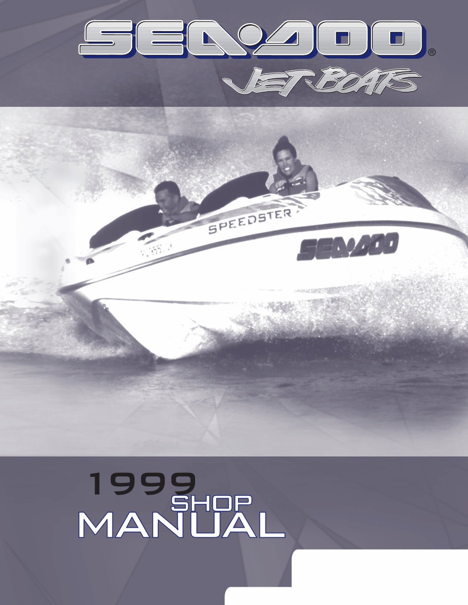 1999 Seadoo Speedster SK Service & Repair Manual preview img 1