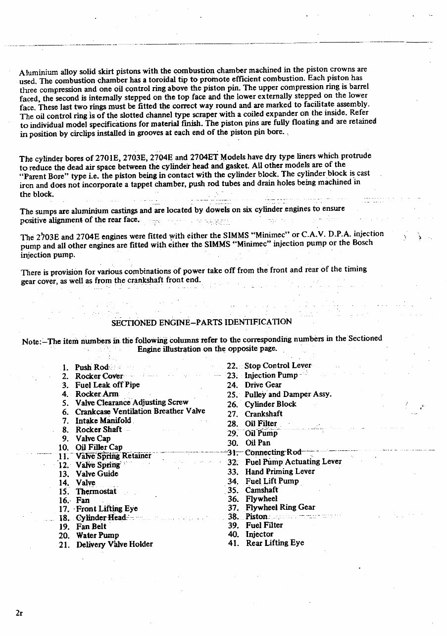 Ford 2712E diesel engine Factory Service Repair Manual preview img 6