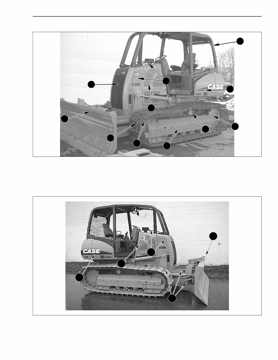 Case 650K 750K 850K Series 3 Crawler Dozer Operators Owner Instruction Manual - IMPROVED - preview img 9