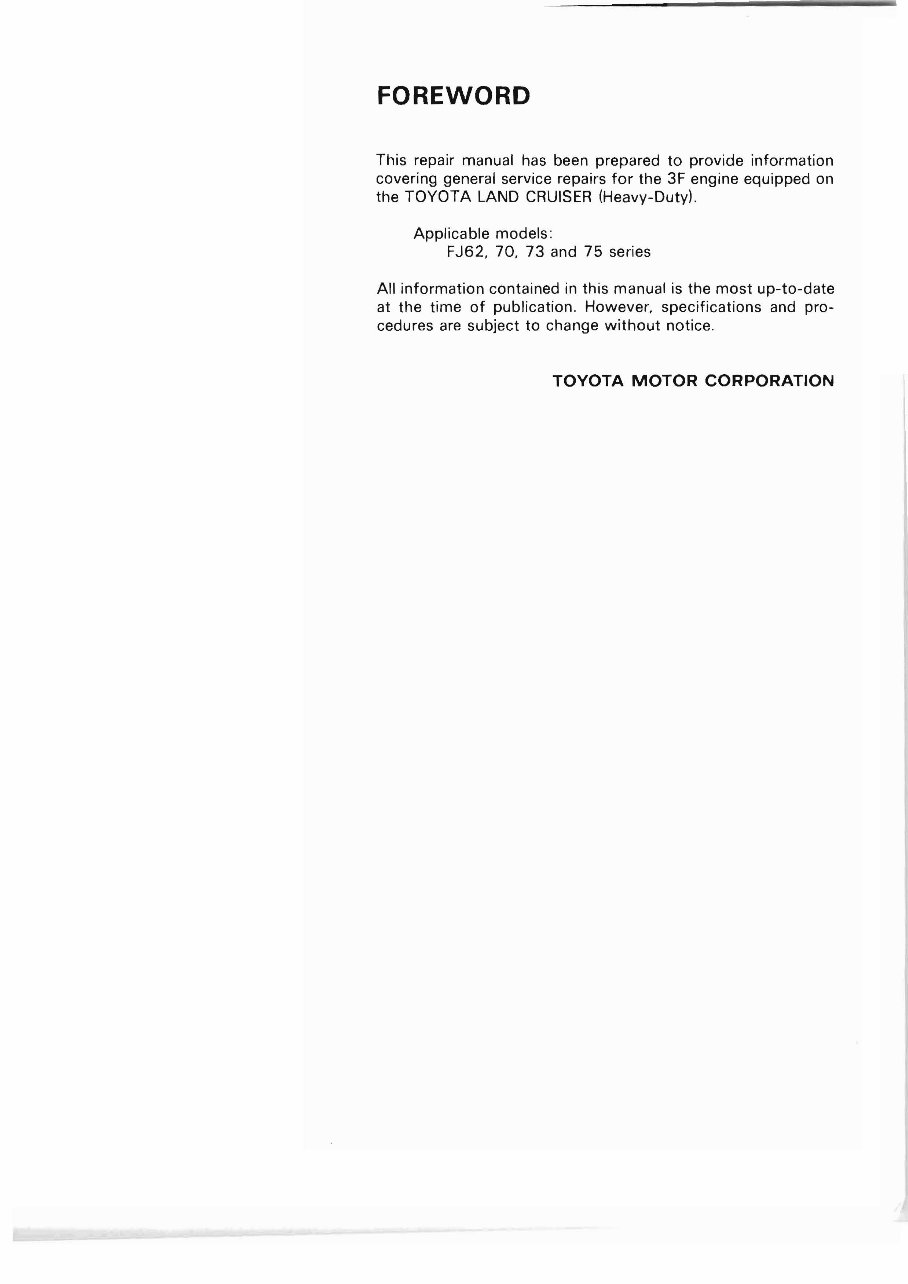 1984-1992 4.0L 3F & 3F-E Engine Service & Repair Manual preview img 2