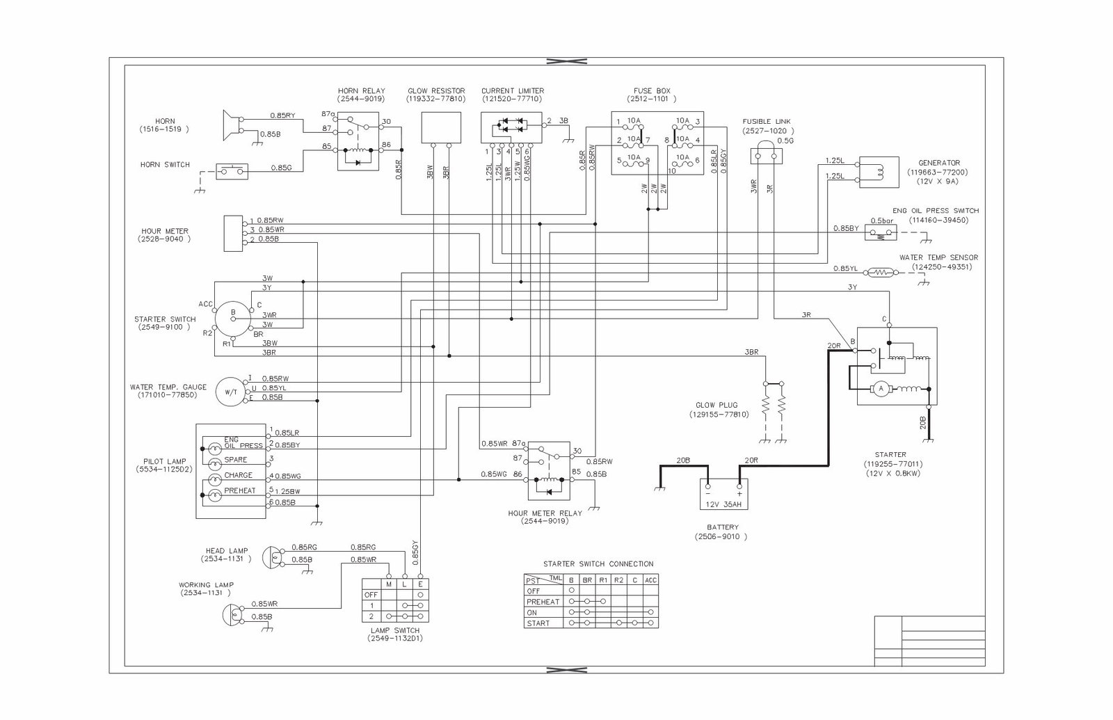 Doosan Daewoo Excavator V Series Electrical Hydraulic Schema preview img 5