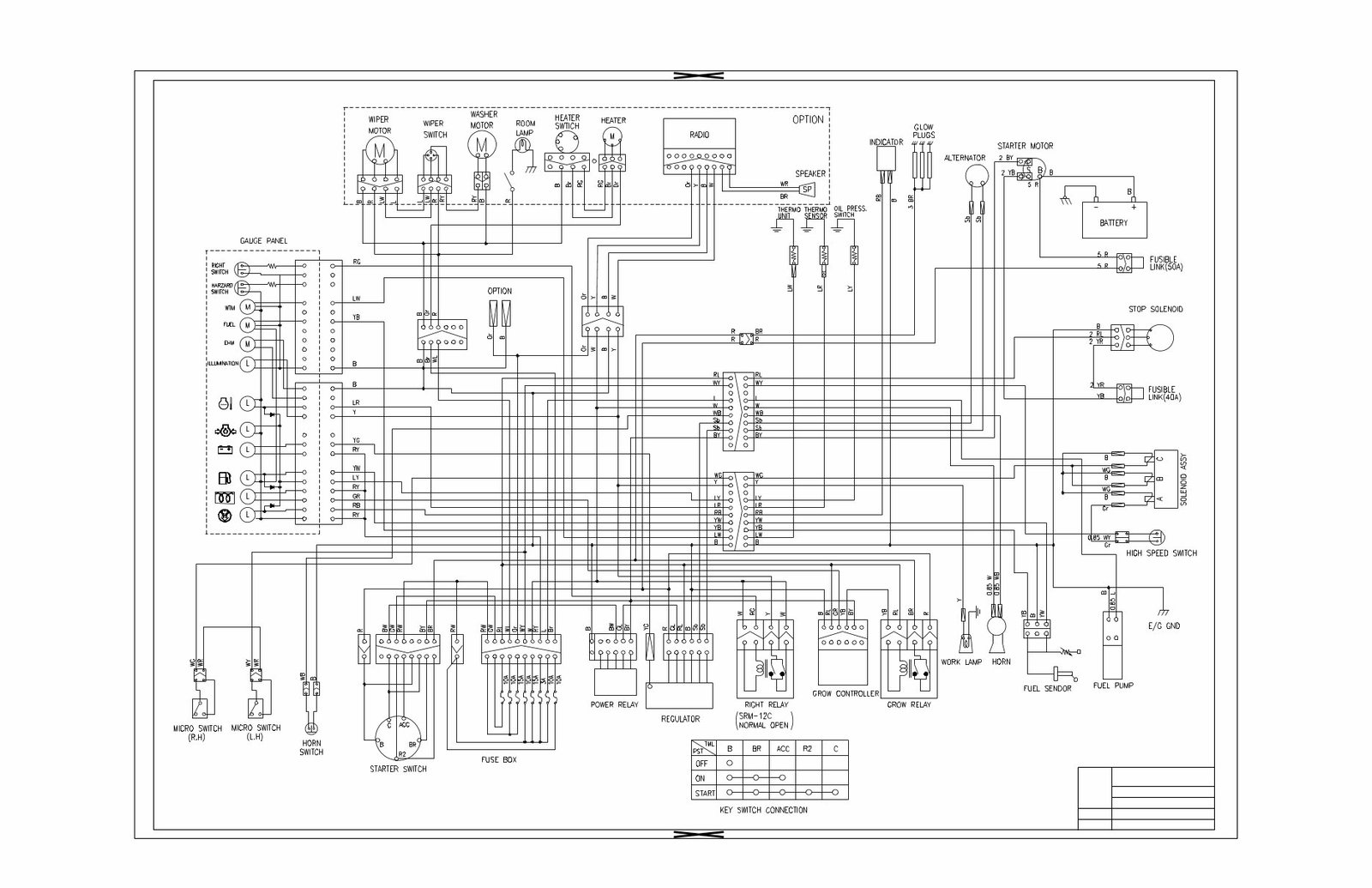 Doosan Daewoo Excavator V Series Electrical Hydraulic Schema preview img 6