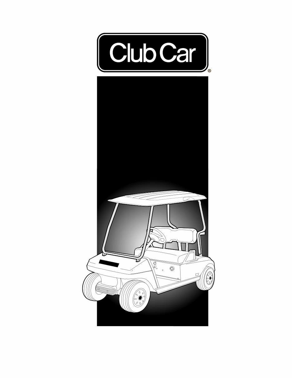 2003 Club Car Turf 2 (Gas) OEM Service & Repair Manual preview img 1
